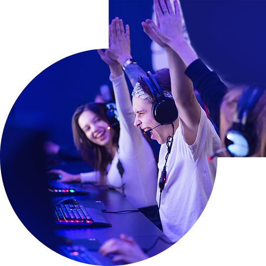 佰富彩独家双向驱动技术<br>让电竞玩家尽情享受极致高速快感